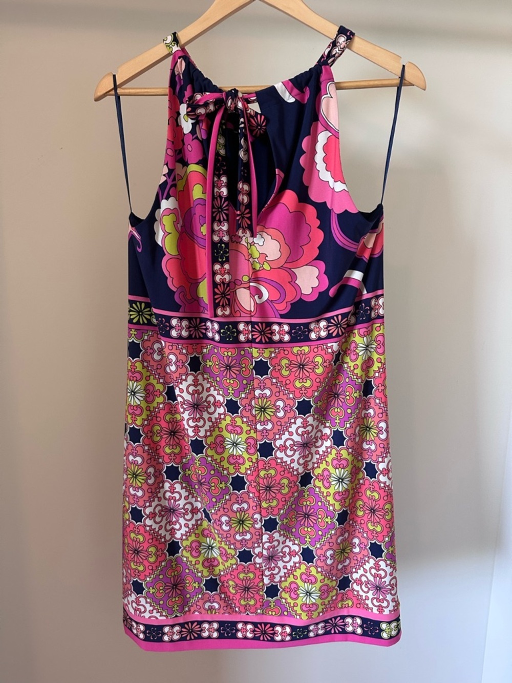 Trina Turk Vacaciones Printed Halter Dress - Picture 6 of 10